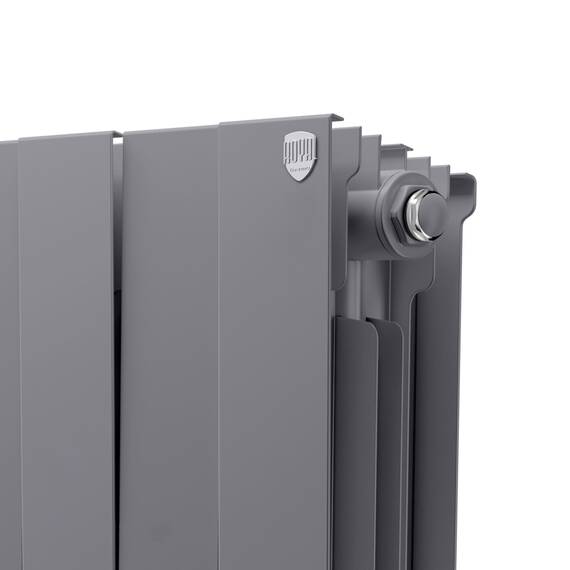 Радиатор биметаллический Royal Thermo PianoForte 200 Серебристый VR80- 20 секц., фото , изображение 4