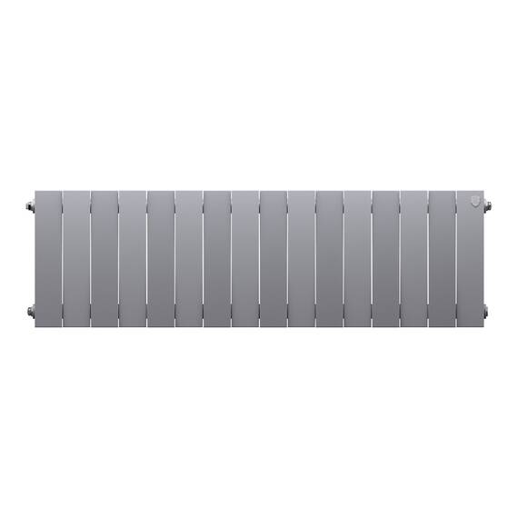 Радиатор биметаллический Royal Thermo PianoForte 300 Серебристый - 16 секц., фото , изображение 2