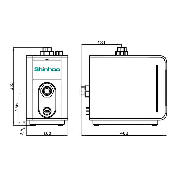 Установка повышения давления Shinhoo AQUAMASTER 3-45, фото , изображение 4