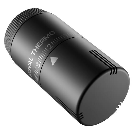 Термоголовка жидкостная Royal Thermo Design М30х1,5 (черный), фото , изображение 2