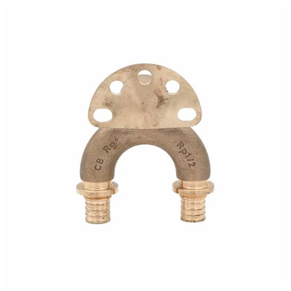 Угольник REHAU настенный ВР 16/16-1/2" RX+ короткий , бронза, фото , изображение 8