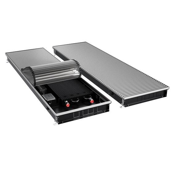 Конвектор внутрипольный Royal Thermo ATRIUM TURBO-80/400/2200-DG-U-NA, фото 