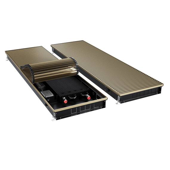Конвектор внутрипольный Royal Thermo ATRIUM TURBO-80/400/1500-DG-U-AU, фото 