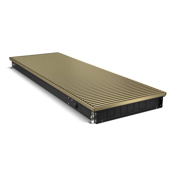 Конвектор внутрипольный Royal Thermo ATRIUM TURBO-80/400/1800-DG-U-AU, фото , изображение 2