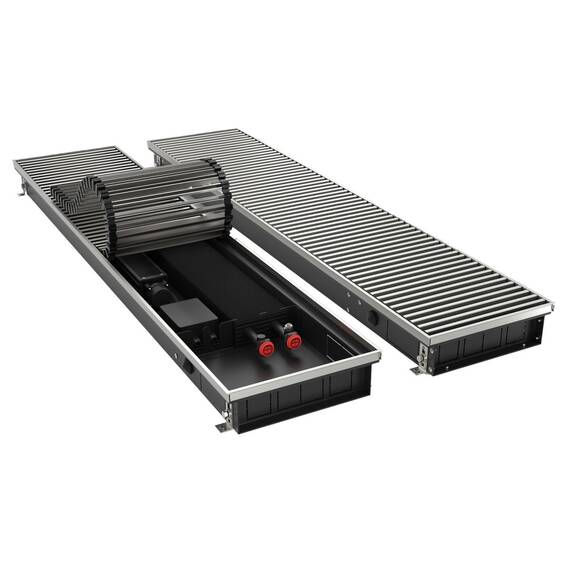 Конвектор внутрипольный Royal Thermo ATRIUM TURBO-80/180/1400-DG-U-NA, фото 