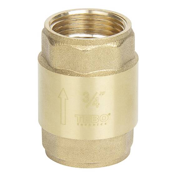 Клапан обратный TEBO ВН/ВН 3/4" (20/160), фото , изображение 4