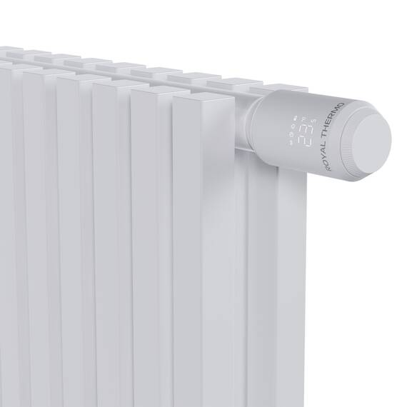 Термостат радиаторный электронный Royal Thermo Smart Heat 2.0, белый, фото , изображение 6