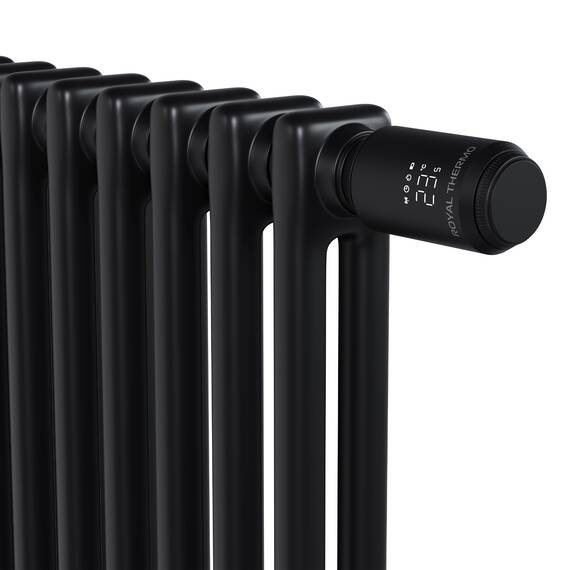 Термостат радиаторный электронный Royal Thermo Smart Heat 2.0, черный, фото , изображение 6