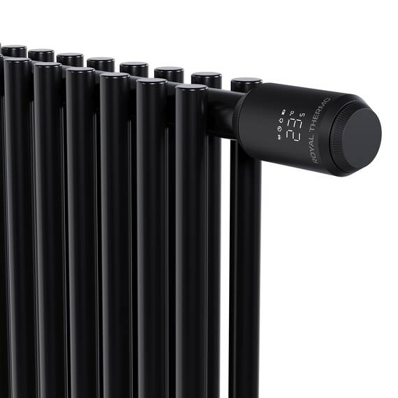 Термостат радиаторный электронный Royal Thermo Smart Heat 2.0, черный, фото , изображение 8