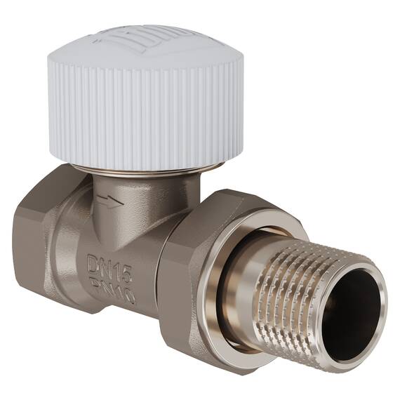 Клапан термостатический прямой Royal Thermo 1/2" М30х1,5, фото 