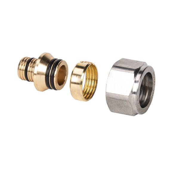 Переходник коллекторный Royal Thermo (евроконус) 20x2,8 (4), фото 