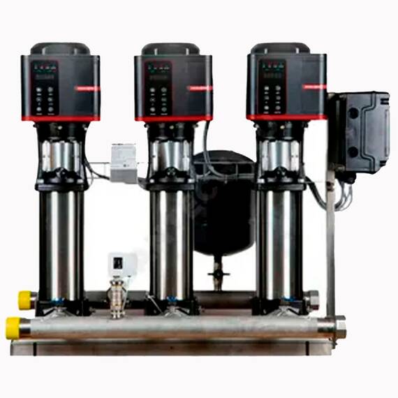 Станция повышения давления Vandjord Hydro-ME 3 CRVE 5-13 G2-B-R-50-16-A, фото 