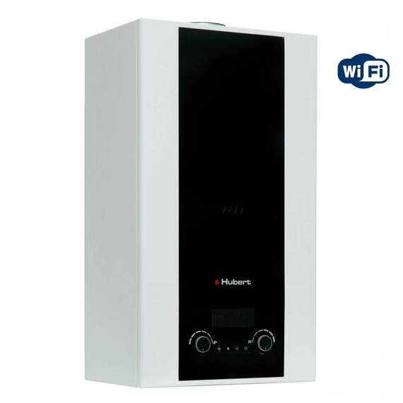 Котел газовый HUBERT AGB 35 DL настенный, 2 конт., закр.кам.сгор. Wi-Fi, фото 