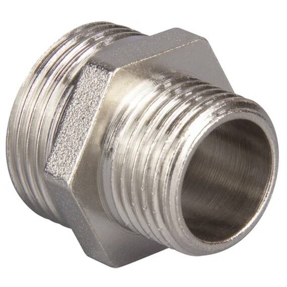 Ниппель TEBO переходной НР 1 1/4"x1/2" (14/168), фото 