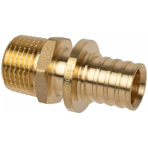 Муфта аксиальная для труб из сшитого полиэтилена Usystems 16-R1/2"НР, фото 