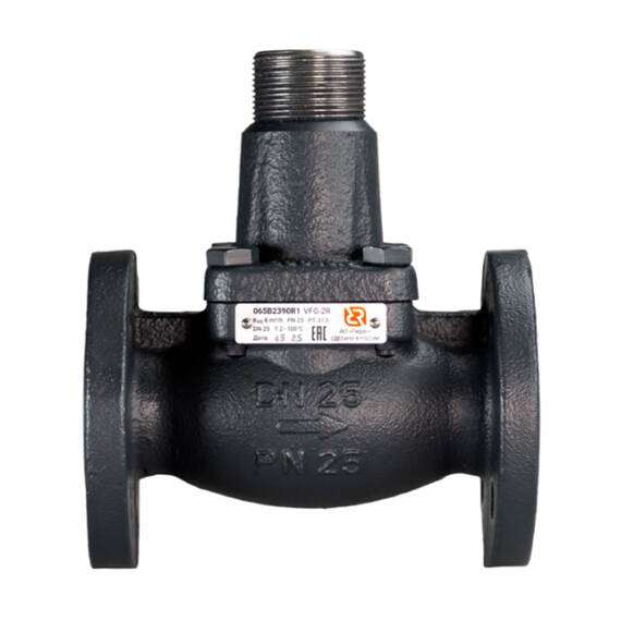 Клапан регулирующий РИДАН VFG-2R DN25, Kvs 8,0, PN25, Tmax 150 C, фото 