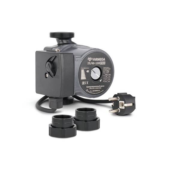 Насос циркуляционный VARMEGA PRO 25/60-130, с гайками, фото 