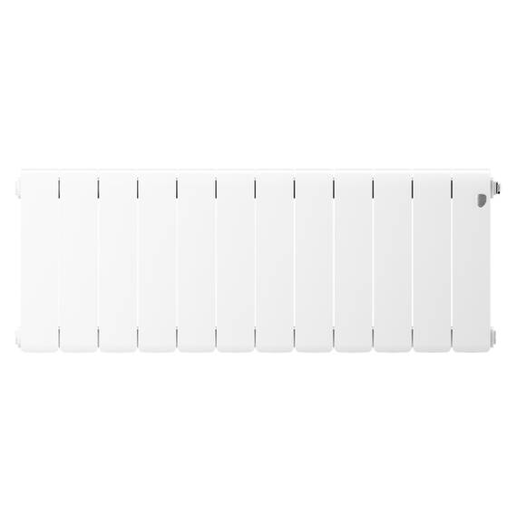 Радиатор биметаллический Royal Thermo Eclipse 300 Белый - 12 секц., фото , изображение 2