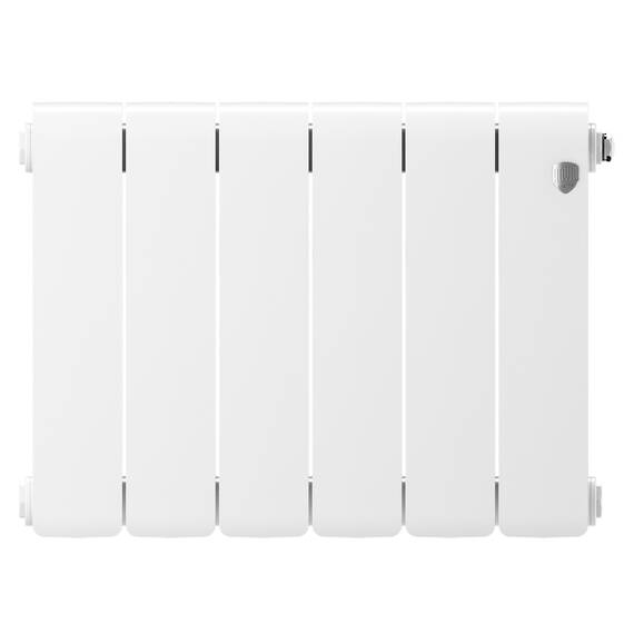 Радиатор биметаллический Royal Thermo Eclipse 300 Белый - 6 секц., фото , изображение 2