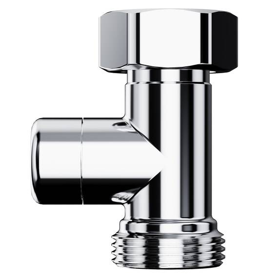 Набор нижнего подключения Royal Thermo Design прямой раздельный 3/4х3/4ЕК (хром), фото , изображение 4