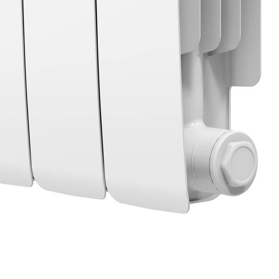 Радиатор биметаллический Royal Thermo Eclipse 300 Белый - 14 секц., фото , изображение 5
