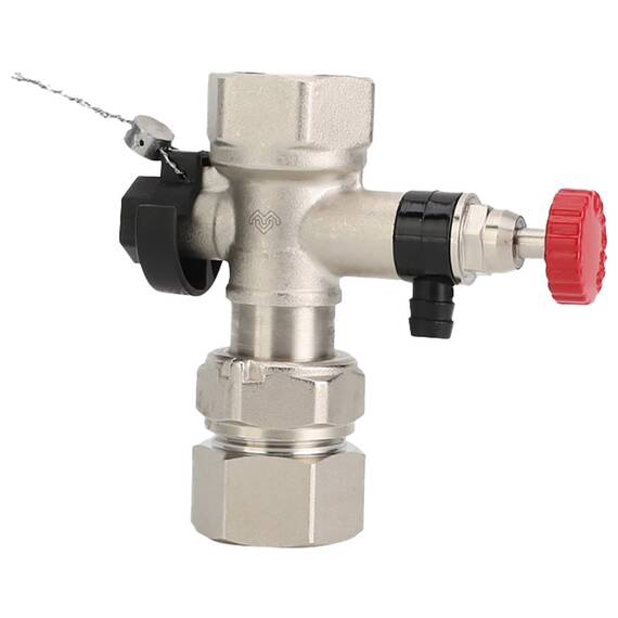 Клапан отсечной VARMEGA 3/4", пломбируемый, для расш. баков, VMSO03-N00005, фото 