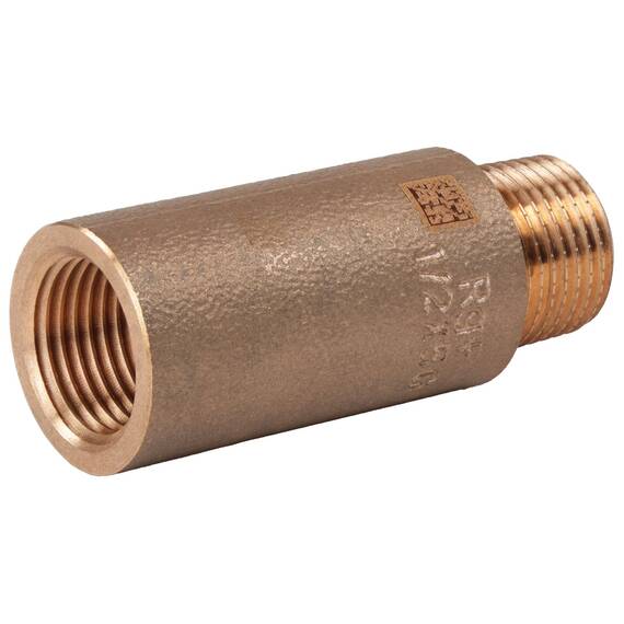 Удлинитель бронзовый РЕХАУ AURLINE R1/2" x Rp1/2" x 50 мм, RX+, фото 