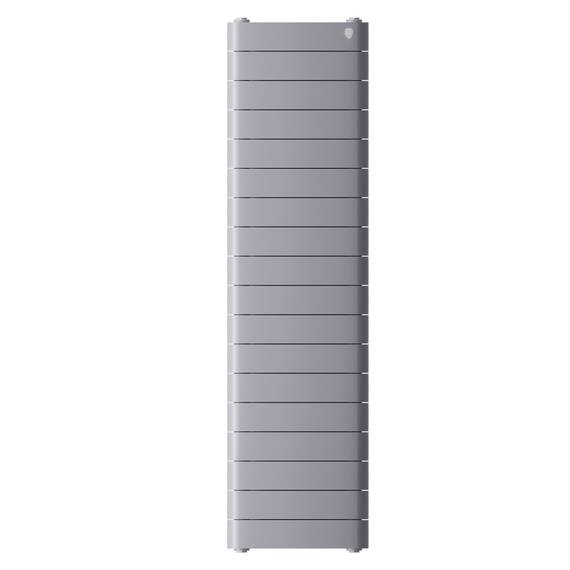 Радиатор биметаллический Royal Thermo Eclipse Tower 300 Серебристый - 18 секц., фото , изображение 2