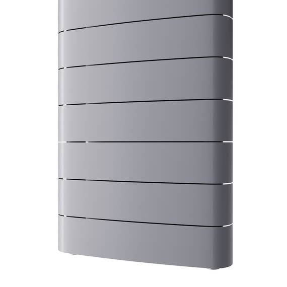 Радиатор биметаллический Royal Thermo Eclipse Tower 300 Серебристый - 22 секц., фото , изображение 4