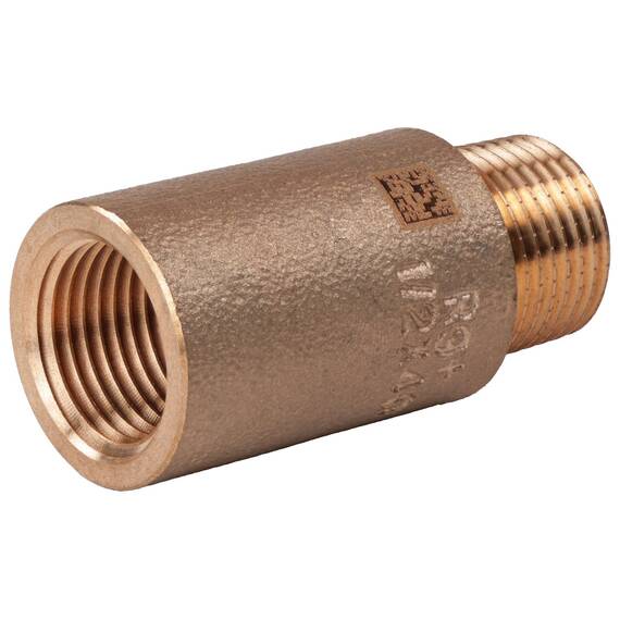 Удлинитель бронзовый РЕХАУ AURLINE R1/2" x Rp1/2" x 40 мм, RX+, фото 