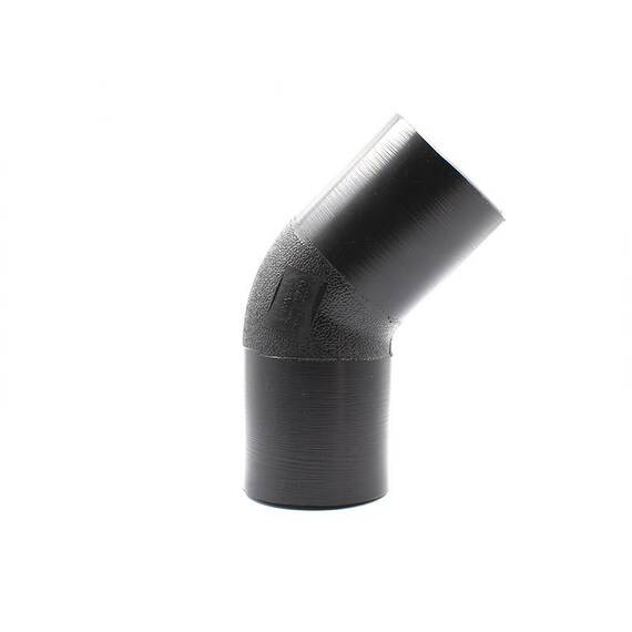 Отвод литой 90° dn50 мм SDR11 PE-RT для горячей воды и отопления, фото 
