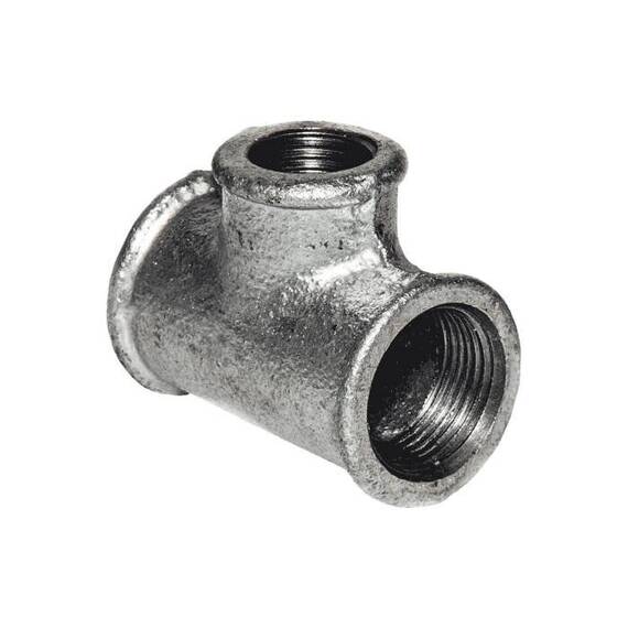 Тройник чуг перех оц Ду20х15 (3/4"х1/2") м/м Fittex, фото , изображение 4