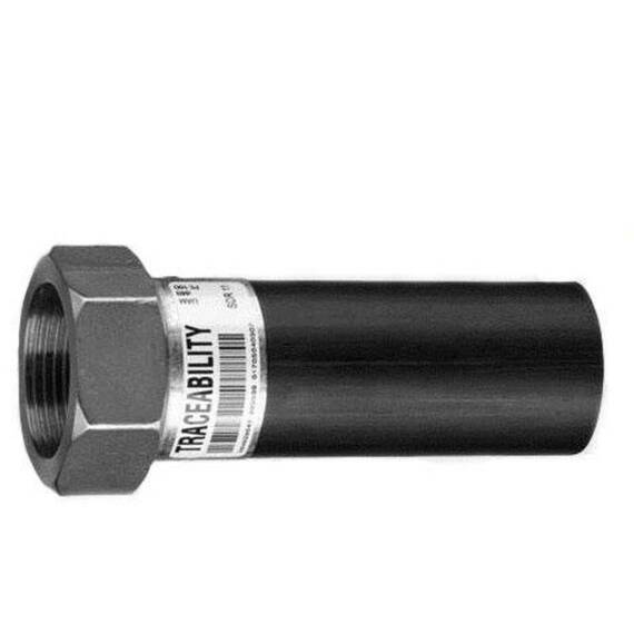 Универсальный переход ПЭ-ВП/латунь с внутр.резьбой UAM d50x1 1/2" SDR 11 Frialen, фото 
