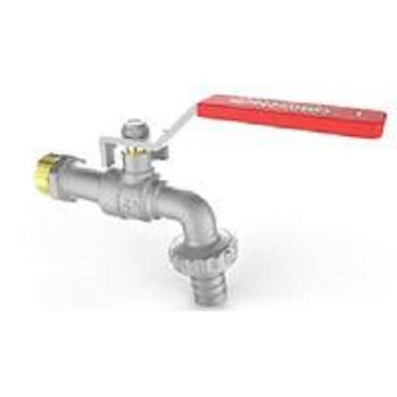 Кран шаровый водоразборный Varmega 1/2" ручка, фото 