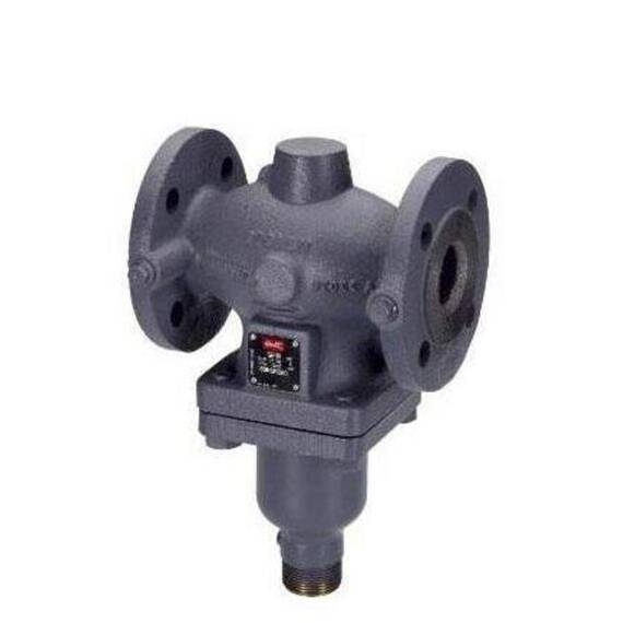 Клапан VFG2 Ду80, Ру40, Kvs 80 м3/ч, универсальный, фланцевый; среда-вода; сталь, Т=200°С, фото 
