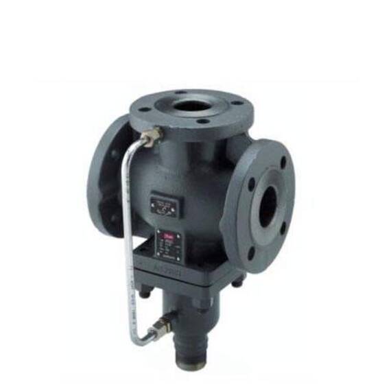 Клапан VFG33 Ду125, Ру16, Kvs 160 м3/ч,регулирующий,смесительный/разделительный,фланец,чугун,Т=200°С, фото 