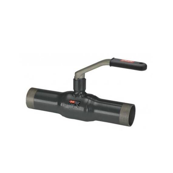 Шаровой кран JiP Premium WW под приварку с рукояткой, Ду 100, Ру 25, Kvs 640 м3/ч, стандарт.проход, фото 