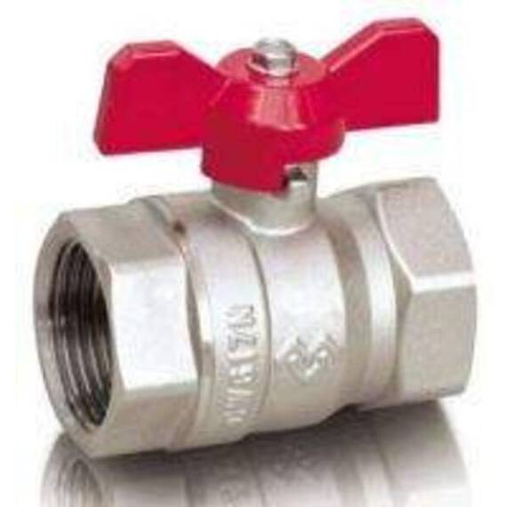 Кран шаровый Varmega Classico ВВ 1/2" бабочка, фото 