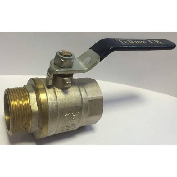Кран шаровый TERMA СВ 1 1/2", в-н, ручка, фото 