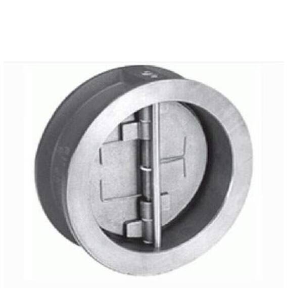 Обратный затвор NVD 895 Ду 100, Ру 16, двустворчатый;корпус-чугун,пластина-нерж. сталь;EPDM; Т=100°С, фото 