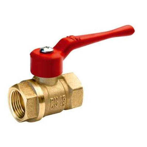 Кран шаровый 11б27п1, 1/2", в-в (Бологое) ручка, фото , изображение 2