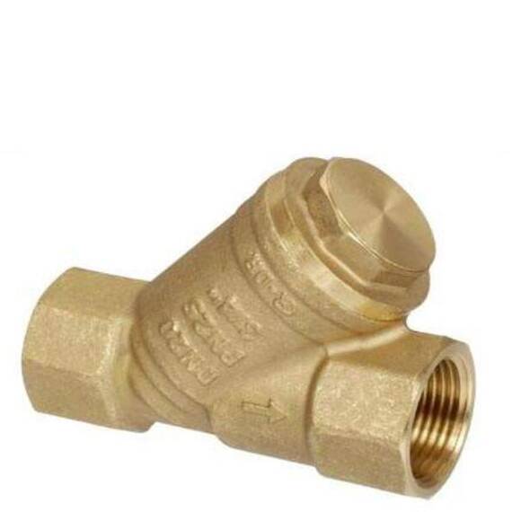 Фильтр сетчатый FVR Ду 40, Ру 25, с внутренней резьбой; латунь DZR; Тмакс.=130 °С, фото 