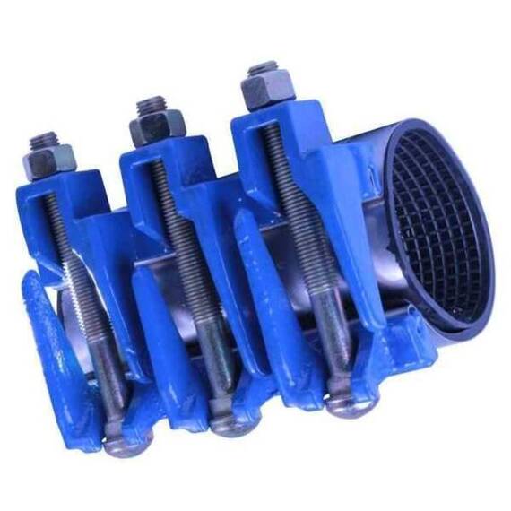 Хомут ремонтный (420-440) IDRA DN400 L400, фото , изображение 3