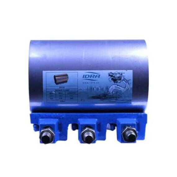 Хомут ремонтный (217-229) IDRA DN200 L200, фото , изображение 4