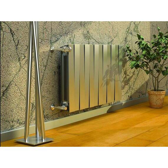 Радиатор PianoForte 500 Silver Satin 6 секций, фото , изображение 3
