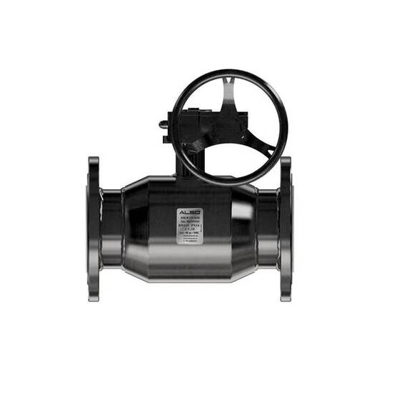 Кран шаровой ALSO КШФ Ду 500 Ру 1,6 ст.20 с редуктором, фото , изображение 2