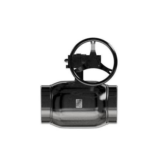 Кран шаровой ALSO КШП Ду 350 Ру 2,5 ст.20 с редуктором, фото , изображение 2