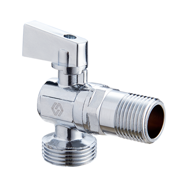 Кран угловой для подключения сантехнических приборов 1/2" х 3/4" PN 10  BV.463.0405, фото 