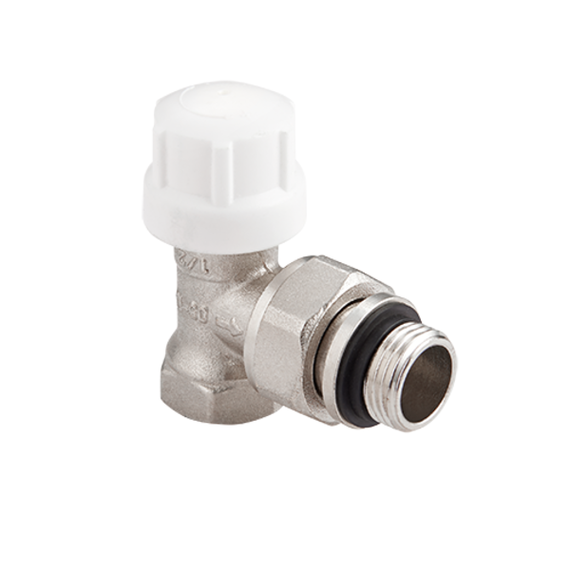 Клапан термостатический угловой с самоуплотняющимся кольцом 1/2" PN 10  TR.311.04, фото 