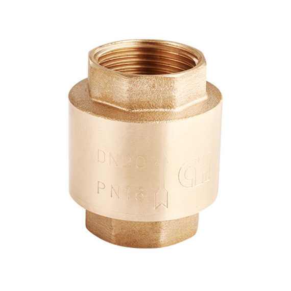 Обратный клапан AquaHit с латунным сердечником 1/2" PN 16  CV.720.04, фото 